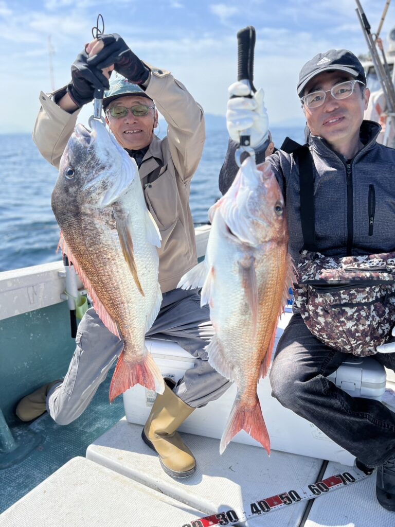 北九州　船釣り　北王丸　遊漁船　タイラバ